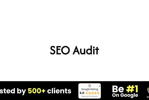 Person analyzing SEO data charts on several monitors.